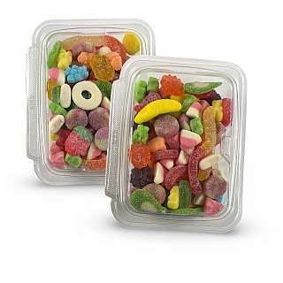 Ultimate Gourmet Sweet & Sour Gummy Mix, 2 lbs. | Fruity & Chewy Assortment - Specialty Snack by Tribeca Curations