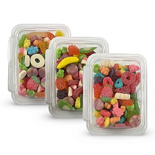 Ultimate Gourmet Sweet & Sour Gummy Mix, 3 lbs. | Fruity & Chewy Assortment - Specialty Snack by Tribeca Curations