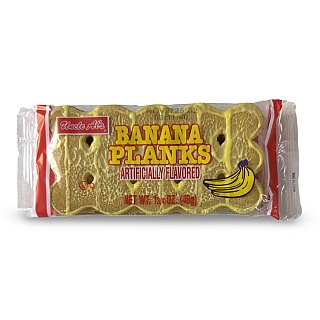 Uncle Al's Banana Stage Planks, 12 Pack Box - Specialty Snack by Uncle Al's