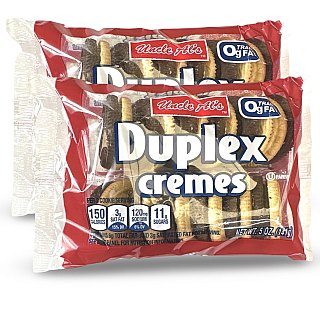 Uncle Al's Duplex Cremes Cookies, 5 Oz, 2 Packs - Specialty Snack by Uncle Al's