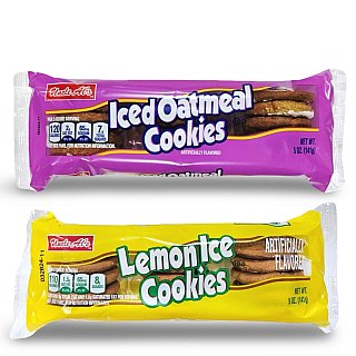 Uncle Al's Lemon Ice and Iced Oatmeal Cookie Combo, 1 of each - Specialty Snack by Uncle Al's