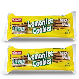 Uncle Al's Lemon Ice Cookies, 5 oz, 2 Packs - Specialty Snack by Uncle Al's