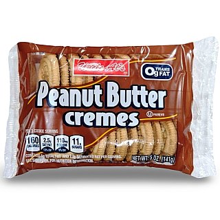 Uncle Al's Peanut Butter Cremes Cookies, 5 Oz, 2 Packs - Specialty Snack by Uncle Al's