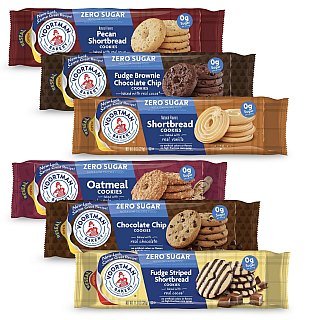 Voortman Sugar Free Cookies Variety Surprise Pack – 6 Unique Cookies  | 6 Pack Rotating Flavors - Specialty Snack by Voortman