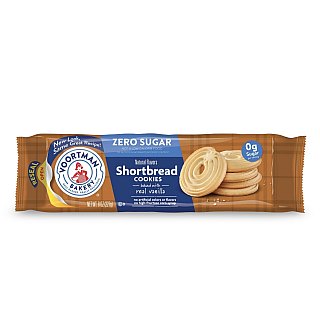 Voortman Sugar Free Wafers & Cookies – 3 Packs Per Order | Shortbread Cookies - Specialty Snack by Voortman