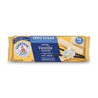 Voortman Sugar Free Wafers & Cookies – 3 Packs Per Order | Vanilla Wafers - Specialty Snack by Voortman
