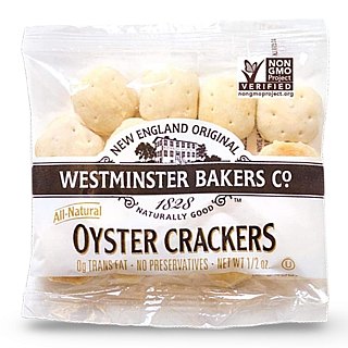 Westminster Bakers Company Premium Restaurant Oyster Crackers,  (50 Count, 1/2 Oz.) - Specialty Snack by Westminster Bakers