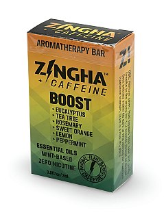 Z!NGHA Double Herbal Inhalers | Aromatherapy Nasal Inhaler, Caffeinated Boost - Specialty Snack by Z!NGHA