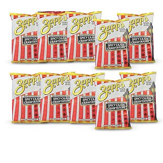 Zapp's Potato Chips 10 Pack – 1.5 oz Bags | Cajun Crawtator - Specialty Snack by Zapps