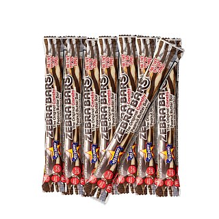 Zebra Bars The Orginal Crunchy Peanut Butter Bars | Sweet & Salty Nostalgic Candy | .7 oz Bars, 8 Pack - Specialty Snack by Zebra Bars