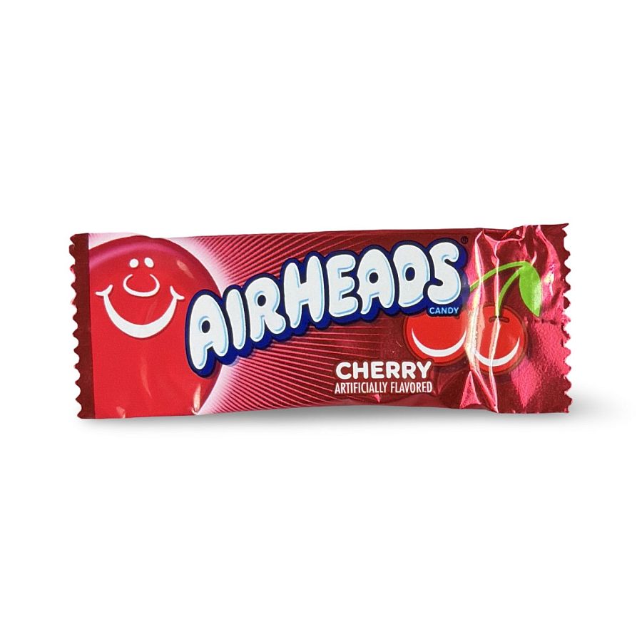 Airheads Mini Chewy Candy Bars – 1 lb | Cherry - Specialty Snack by Airheads