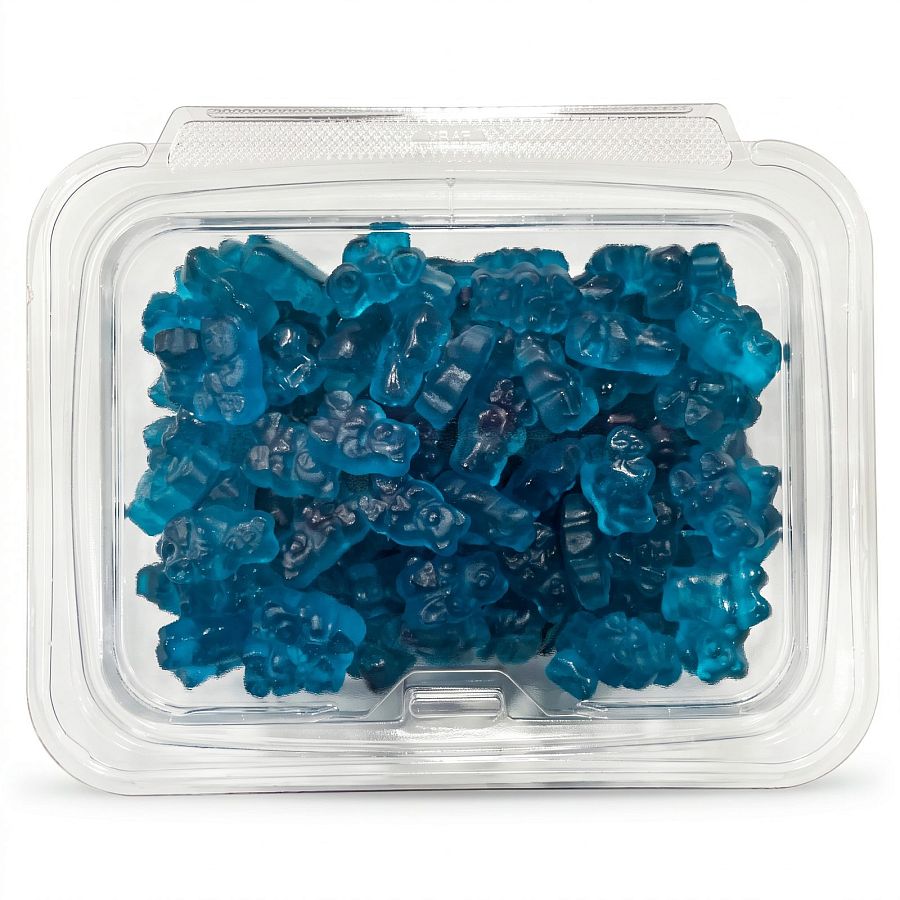 Albanese Gummi Bears, Choose Your Flavor, 1 lb Container | Blue Raspberry - Specialty Snack by Albanese