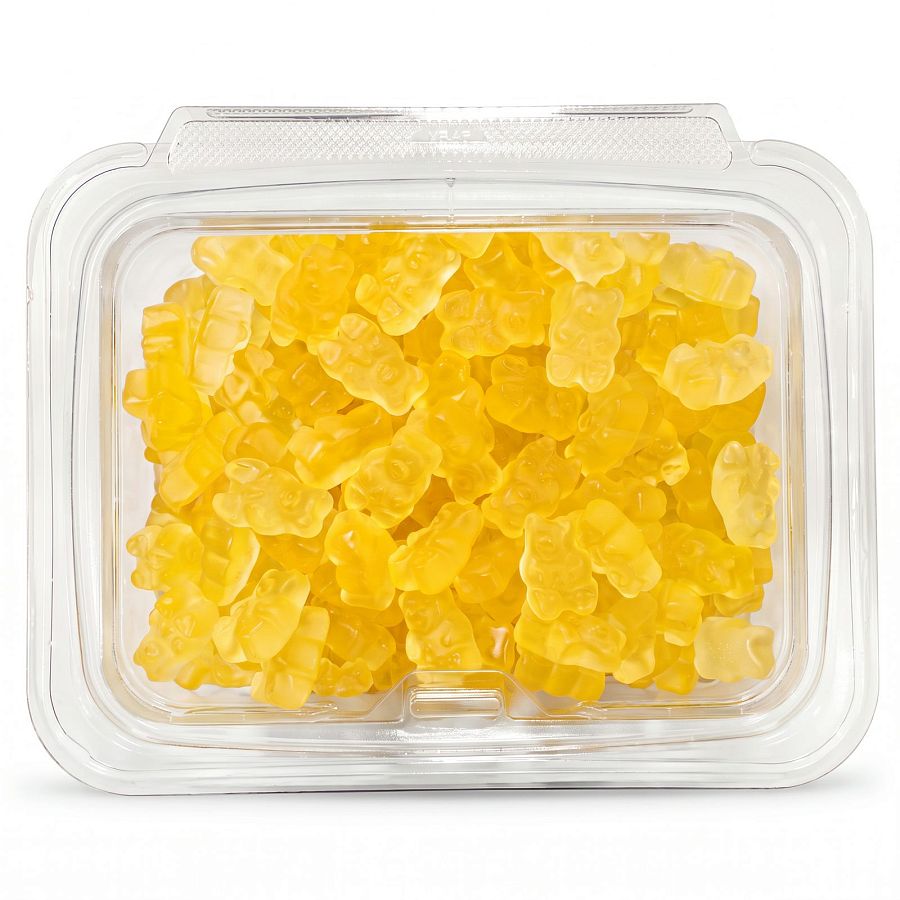 Albanese Gummi Bears, Choose Your Flavor, 1 lb Container | Pineapple - Specialty Snack by Albanese