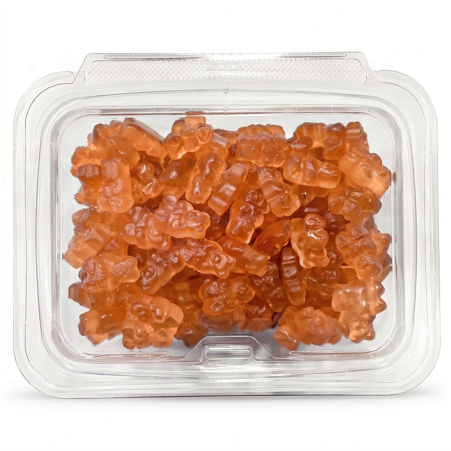 Albanese Gummi Bears, Choose Your Flavor, 1 lb Container | Pink Grapefruit - Specialty Snack by Albanese