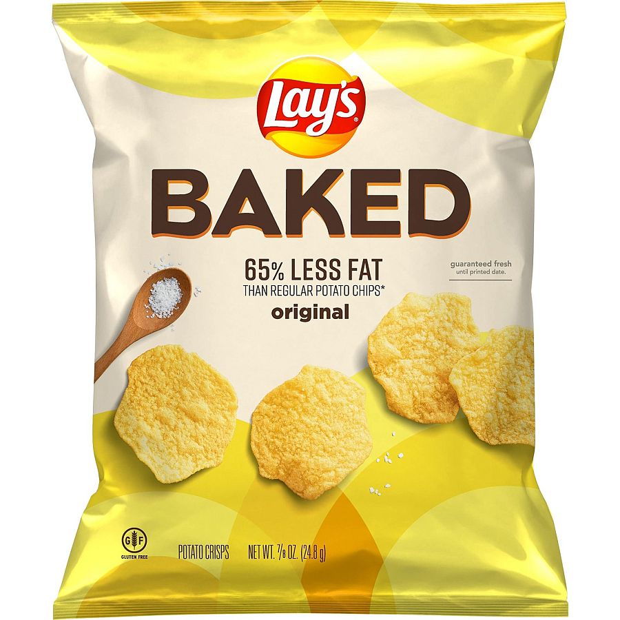 Baked Lay's Potato Chips, 0.87 Ounce (Pack of 40) - Specialty Snack by Frito-Lay