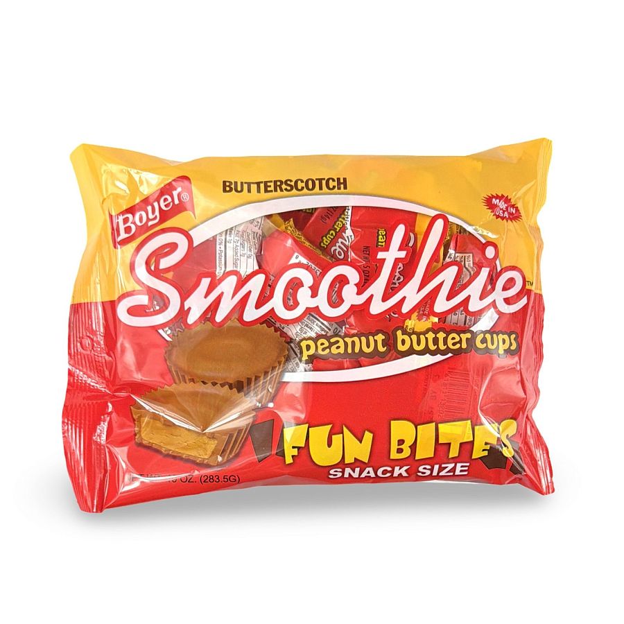 Boyer Candy Company Peanut Butter Cups | Gluten Free & Kosher, Smoothie Butterscotch - Specialty Snack by Boyer