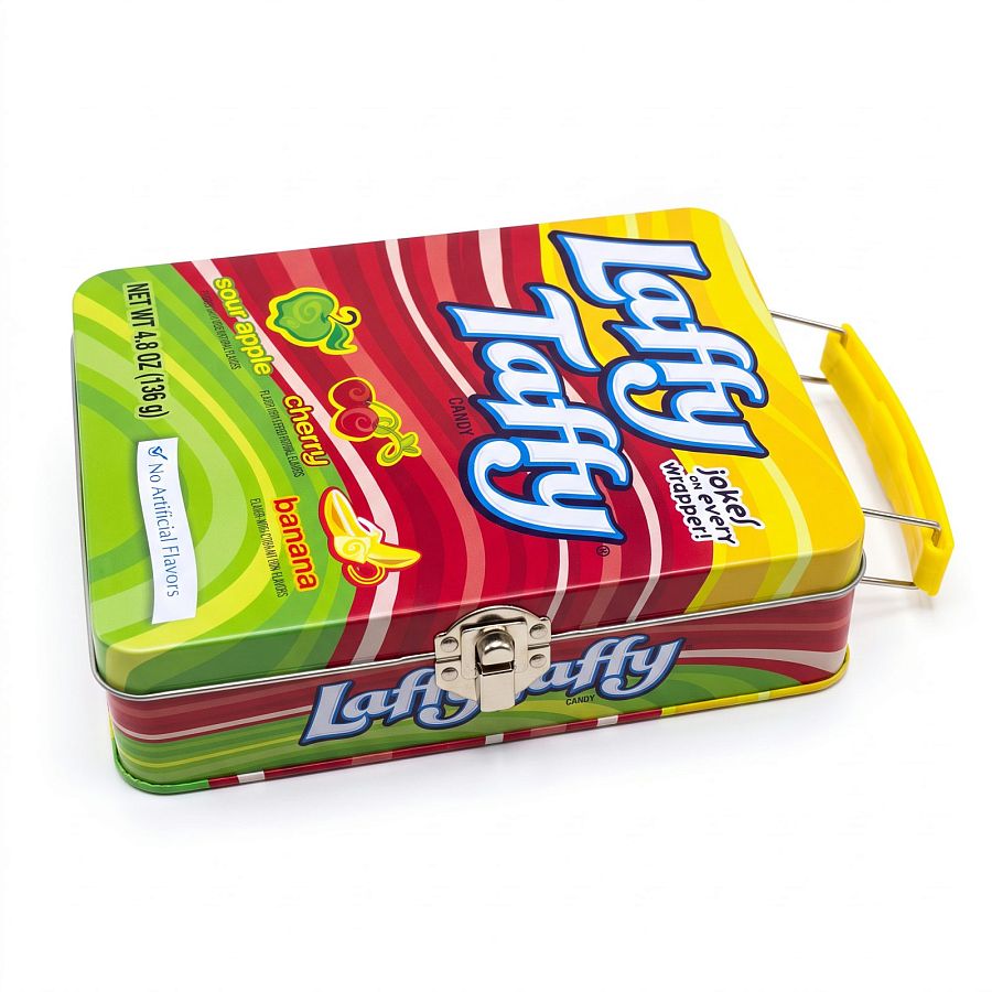 Candy Metal Lunch Boxes | Laffy Taffy - Specialty Snack by Airheads