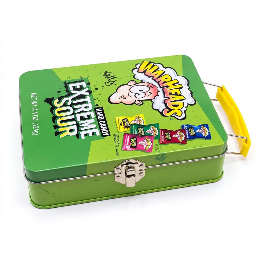 Candy Metal Lunch Boxes | Warheads - Specialty Snack by Airheads