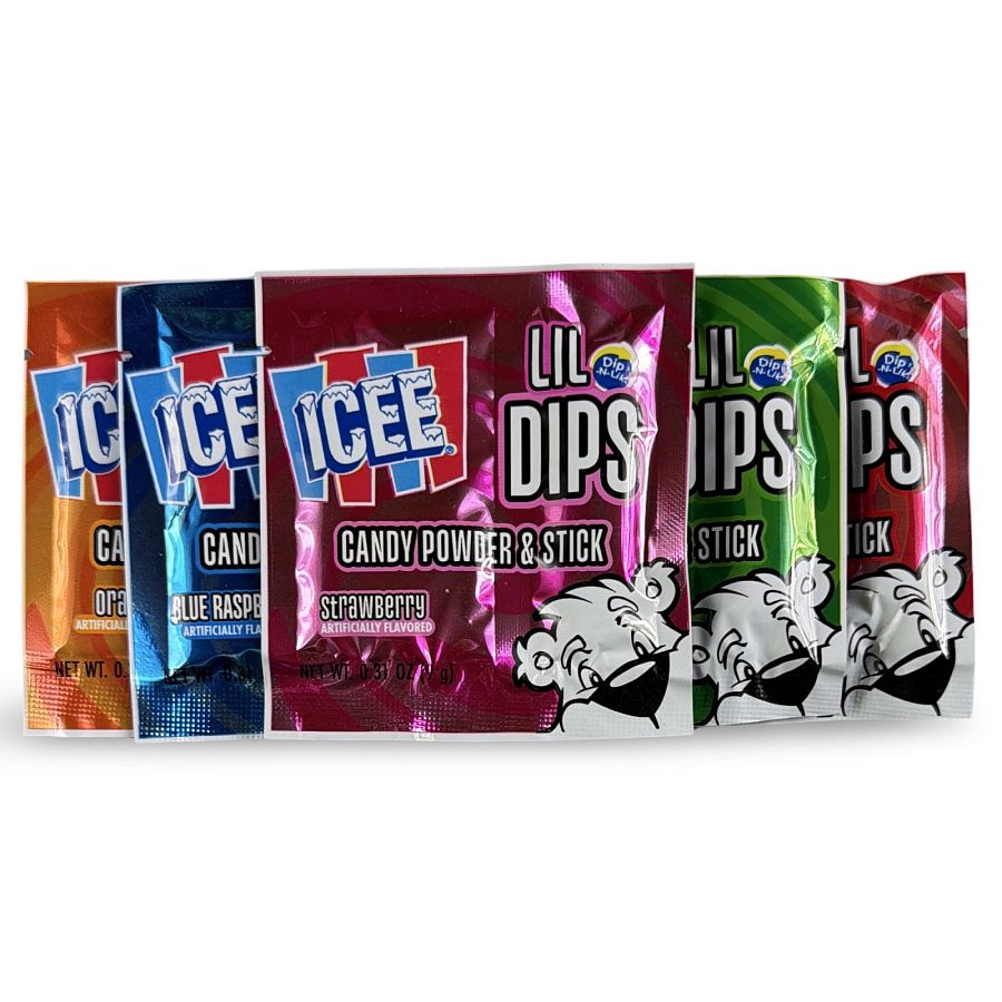 Candy Powder & Stick Dips – 20 Pack | ICEE - Specialty Snack by Fun Dip