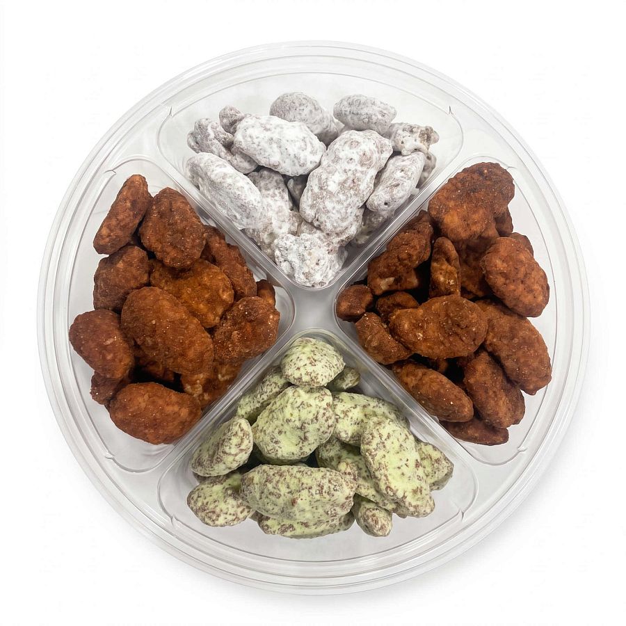 Carlotta's Bakery Gourmet Pecan Halves | Gift Tray - Specialty Snack by Carlotta's Bakery