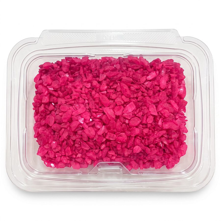 Carlotta's Bakery Rock Candy Crystals, 1 lb Tub | Cherry - Specialty Snack by Carlotta's Bakery