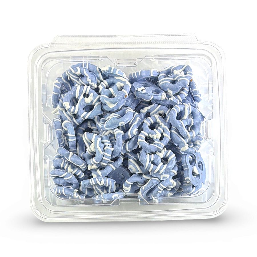 Carlotta's Bakery Yogurt Covered Pretzel Bites - Blueberry & Creme - 1 lb - Specialty Snack by Carlotta's Bakery