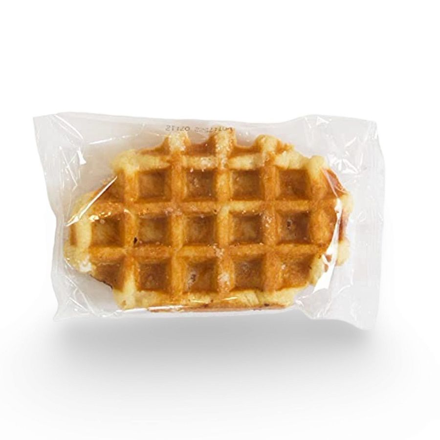 Carlotta's Authentic Belgian Pearl Sugar Waffles, Individually Wrapped | Imported from Belgium, 1.94 Oz, 10 Pack - Specialty Snack by Carlotta's Bakery
