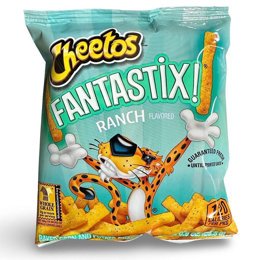 Cheetos Ranch Fantastix Smart Snacks, 1 Oz Bag | 16 Bags - Specialty Snack by Cheetos