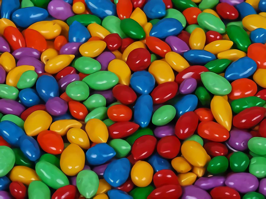 Chocolate Covered Candied Sunflower Seeds Candy, 5 lb. Bag - Specialty Snack by Kimmie
