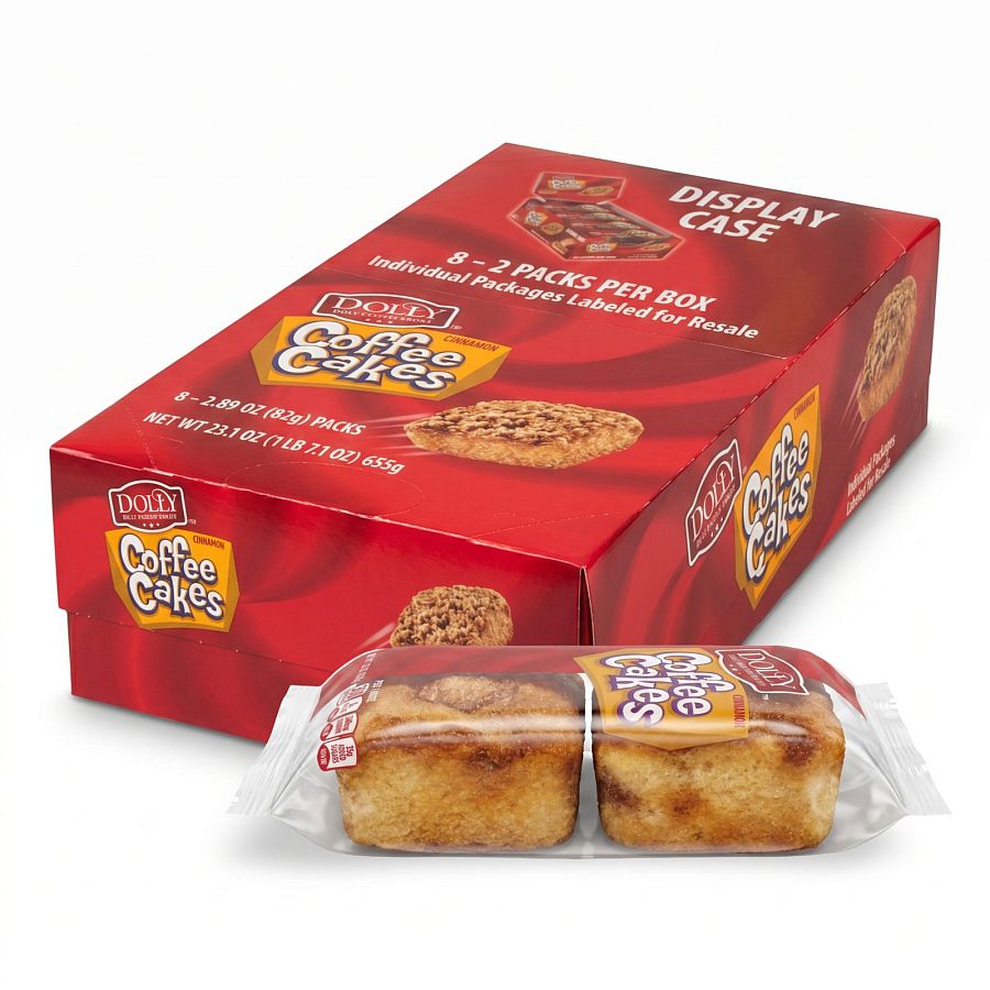 Dolly Madison Bakery Snacks |  Coffee Cakes - Specialty Snack by Dolly Madison