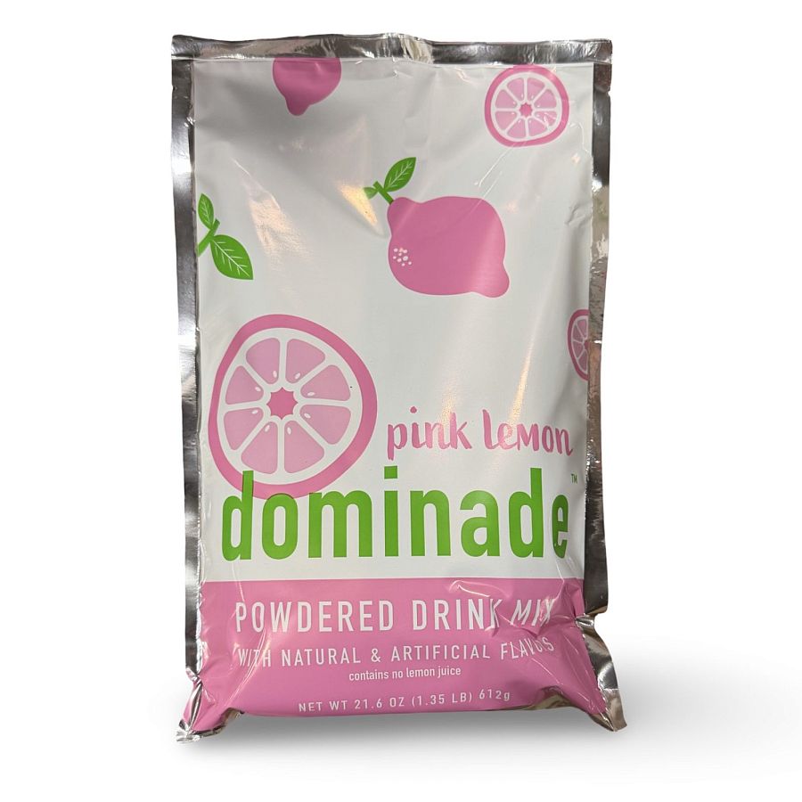 Dominade Bulk Powder Drink Mix – 1 Bulk Bag | Yields 2 Gallons | Pink Lemonade - Specialty Snack by Dominade