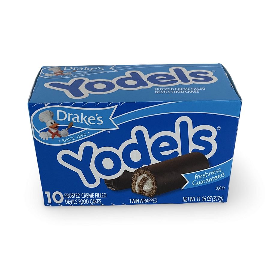 Drake's Snack Cakes Multipack Box, Yodels, 10 Count Box - Specialty Snack by Drake's