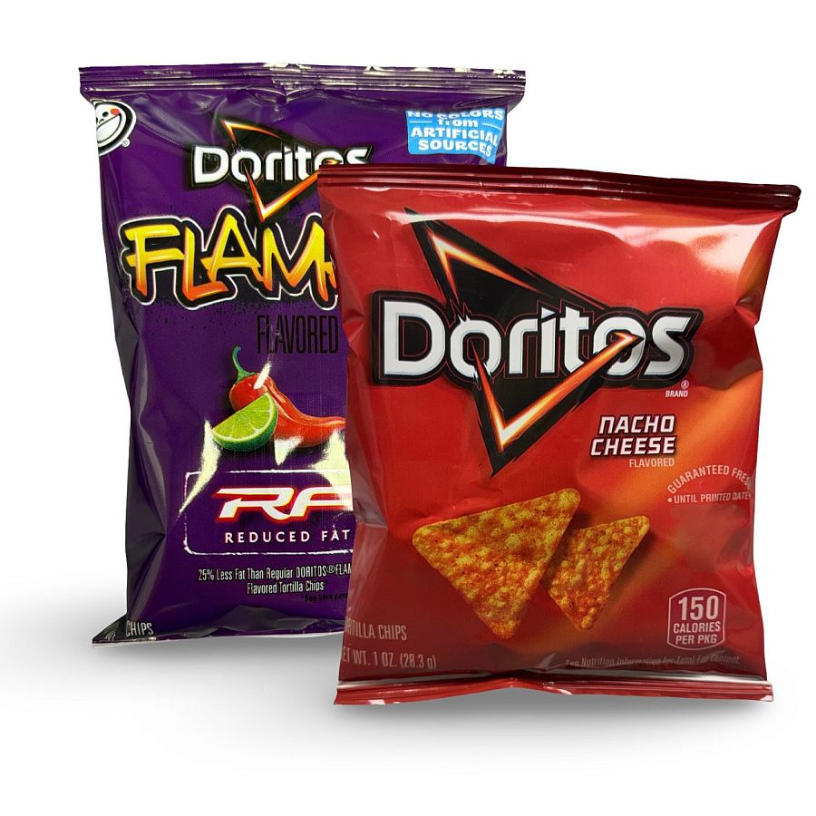 Frito Lay Single Serve Chips 12 Pack, 1 oz, Choose Doritos, Ruffles & More Assorted Snack Bags - Specialty Snack by Frito-Lay