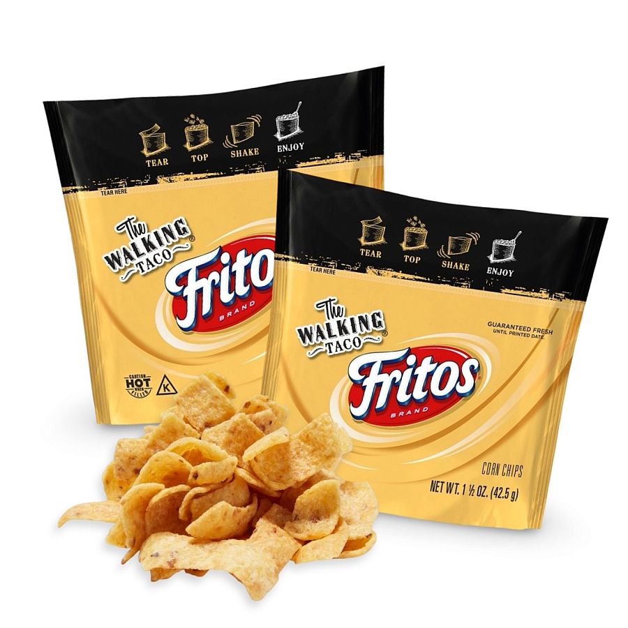 Fritos Walking Taco Corn Chips Kits, 1.5 Oz, 20 Packs - Specialty Snack by Frito-Lay