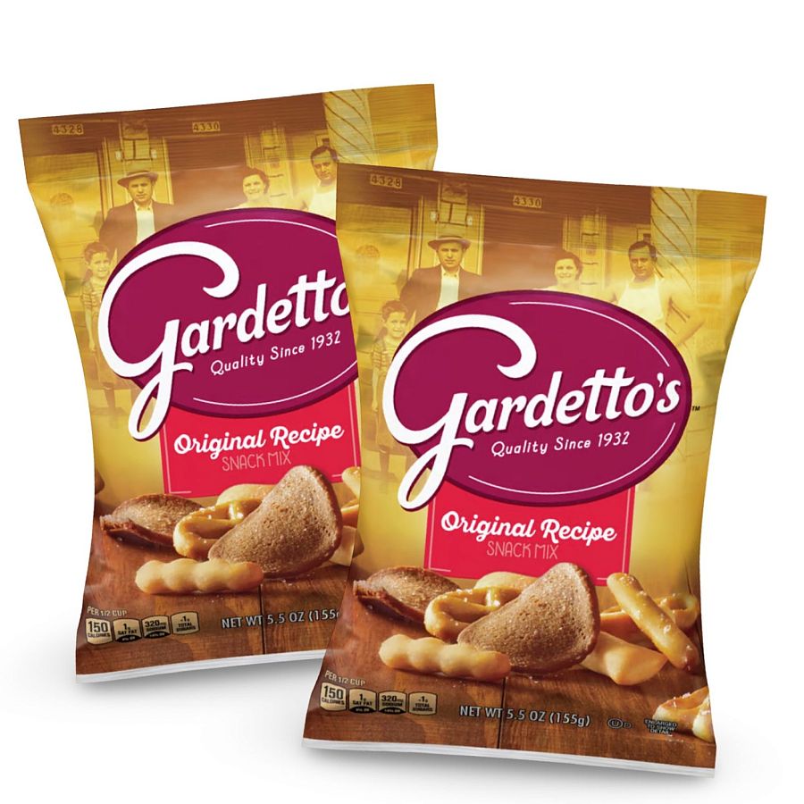 Gardetto's Original Recipe Snack Mix, 5.5 Oz, 2x Bags - Specialty Snack by Gardetto's