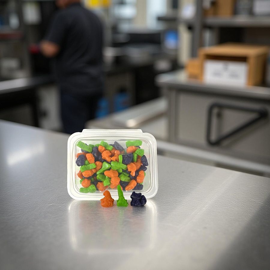 Halloween Themed Gummy Candy – 1 lb Tub | Choose Ghoulish Gummies, Spooktacular Gummies, Gummy Eyeballs, Skulls, Body Parts or Hairy Spiders - Specialty Snack by Tribeca Curations
