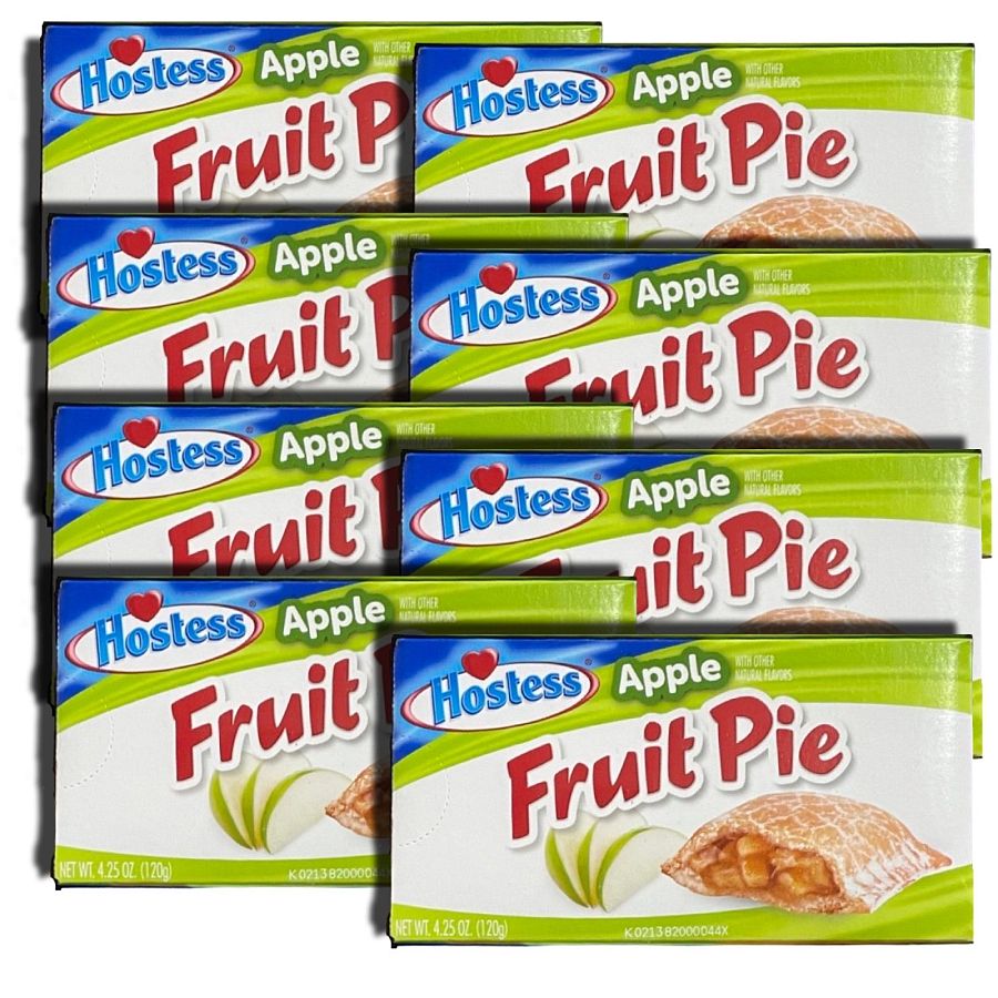 Hostess Apple Fruit Pie, 4.25 Ounce (Pack of 8) - Specialty Snack by Hostess