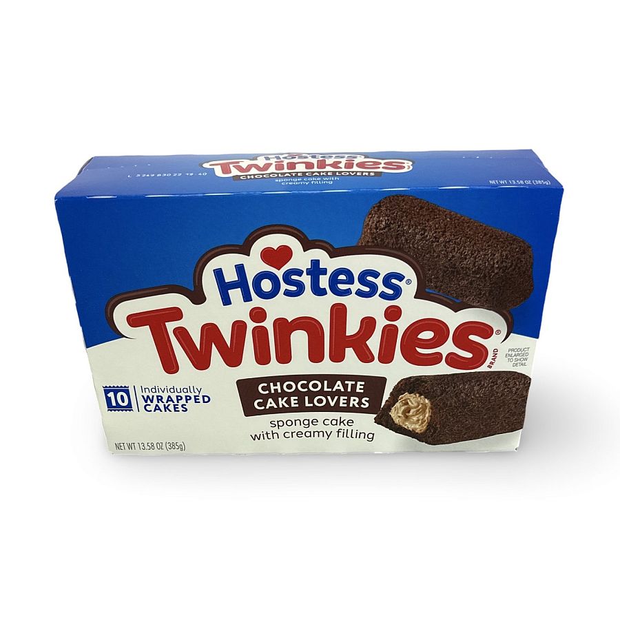 Hostess Snack Cakes Multipack Box, Chocolate Twinkies, 10 Count Box - Specialty Snack by Hostess