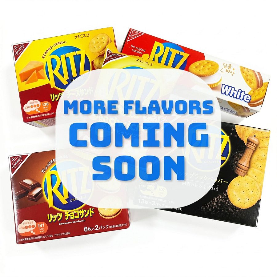 Imported Asian Ritz Crackers, Sandwiches & Bites 4 Pack | NewFlavor04 - Specialty Snack by Nabisco