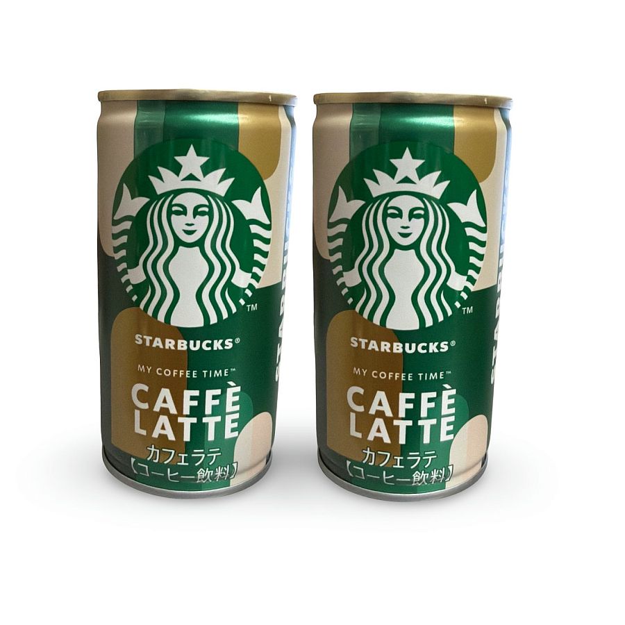 Imported Asian Soda & Drinks 2 Pack | Japanese & Taiwanese Beverages | Cafe Latte Can - Specialty Snack by Tribeca Curations