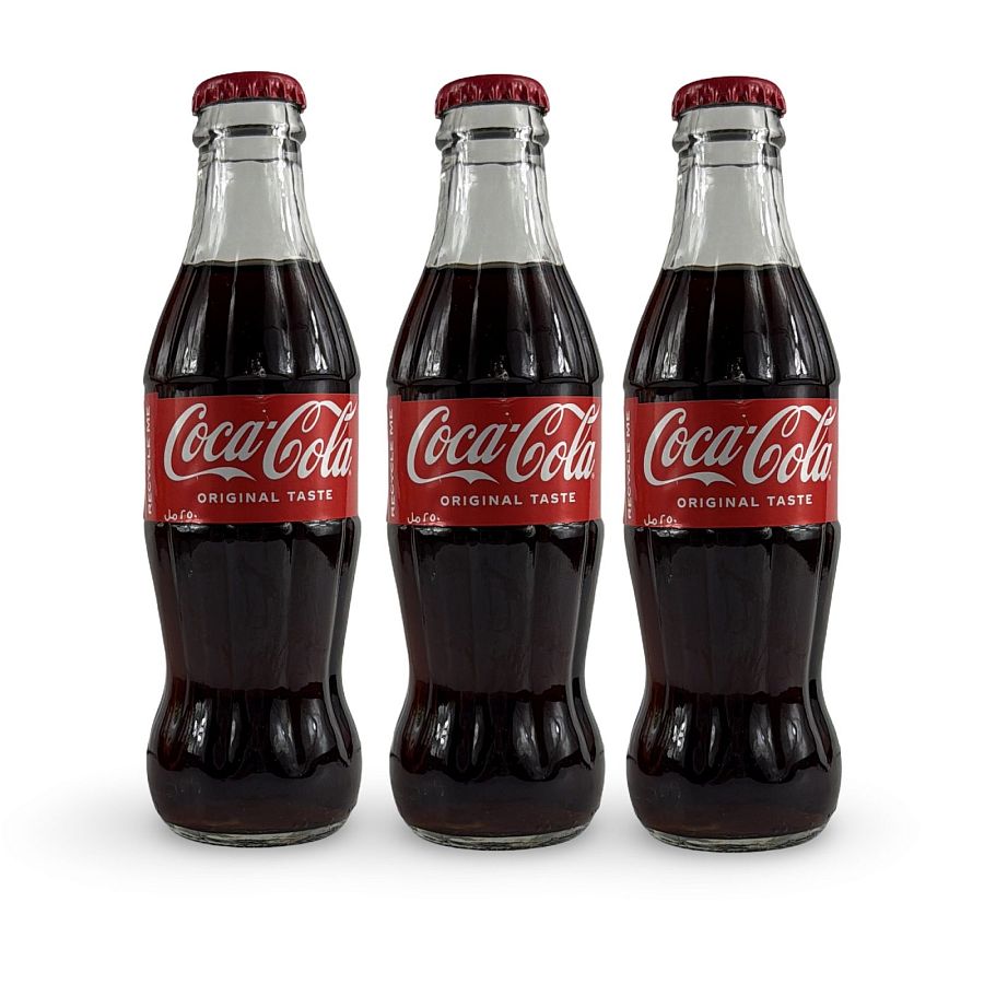 Imported Middle Eastern Sodas, 3 Glass Bottles | Coca Cola - Specialty Snack by Coca-Cola