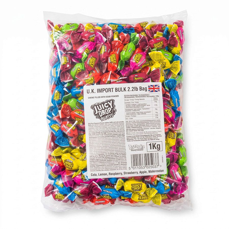 Juicy Drop UK Imported Candy | Blasts, Tropical Blasts, Gummy Dippers & Gummies | Choose Your Pack - Specialty Snack by Juicy Drop