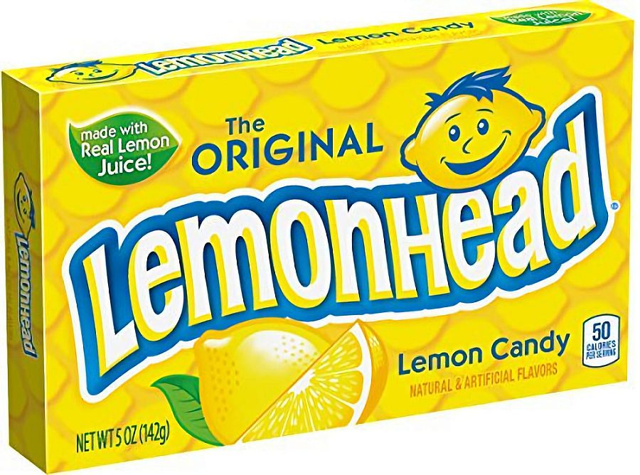 Lemonhead Candy,5 Ounce Theater Box, Pack of 12 - Specialty Snack by Lemonhead