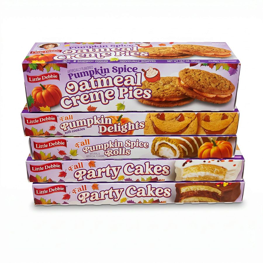 Little Debbie Fall Limited Edition Bundle | 5 Box Snack Cake Bundle | 3+ Unique Fall Favorites - Specialty Snack by Little Debbie