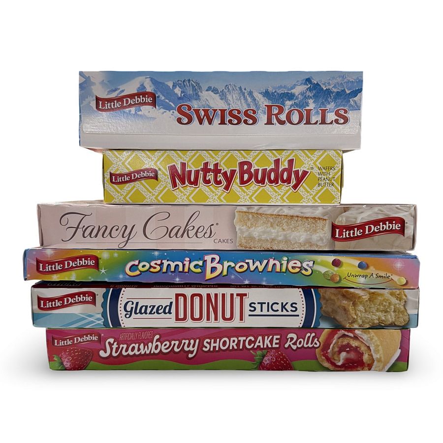 Little Debbie Snack Cake Variety Combos – 6 Full Boxes Per Order | Awesome Combo - Specialty Snack by McKee Foods