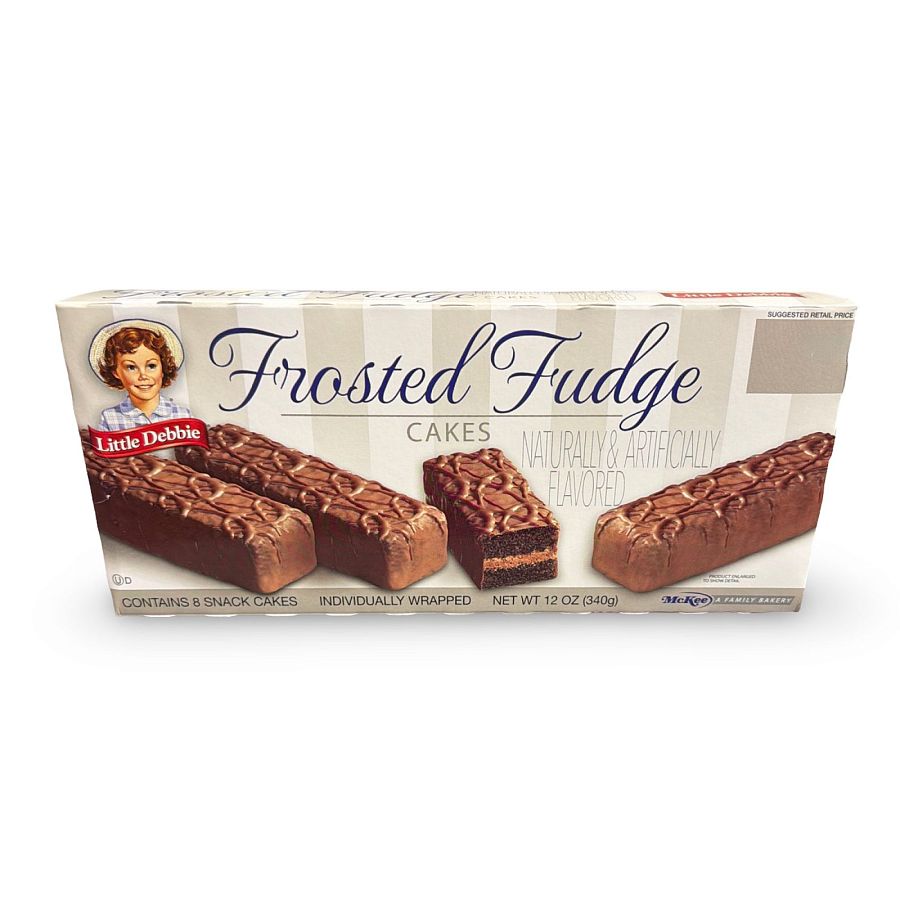 Little Debbie Snack Cakes Multipack Box | Frosted Fudge Chocolate Cakes - Specialty Snack by Little Debbie