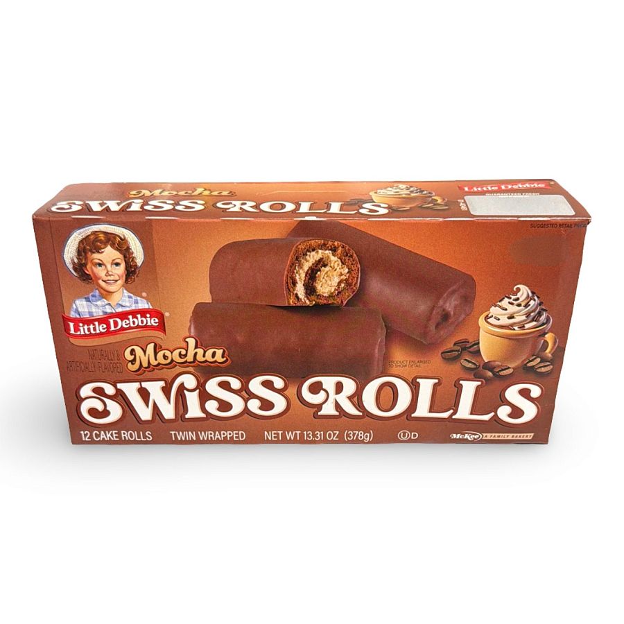 Little Debbie Snack Cakes Multipack Box | Swiss Mocha Rolls - Specialty Snack by Little Debbie