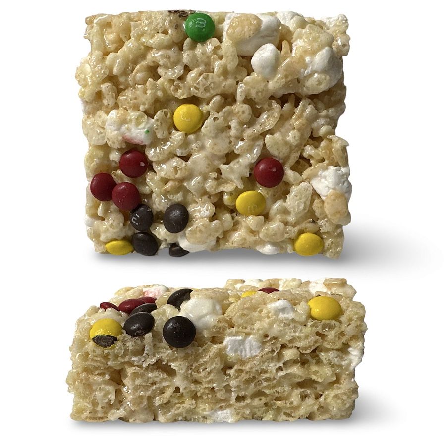 Marshmallow Crispy Treat Bars, Chocolate Candies | 6 Pack - Specialty Snack by Tribeca Curations