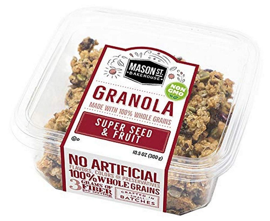 Mason Street Bakehouse, Super Seed Granola Tub, 10.5oz - Specialty Snack by Mason St. Bakehouse