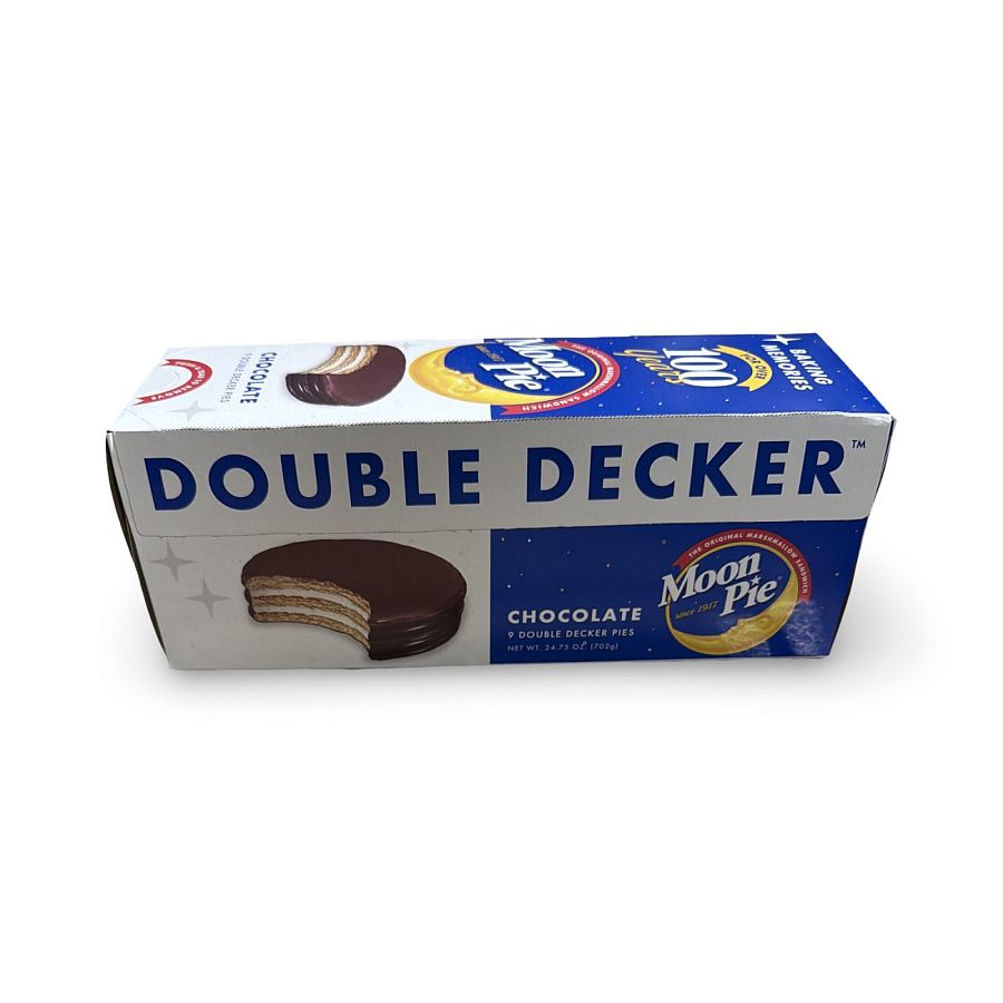 Moon Pie Double Decker Sandwich Cream Pies – 9 Pack | Chocolate - Specialty Snack by Chattanooga Bakery